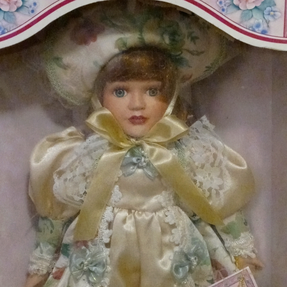 1998 Christina Collection Porcelain doll by Christina Verdi.